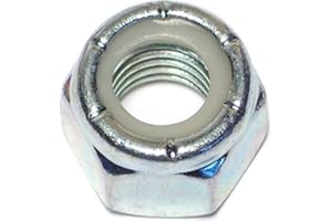 Hard-to-Find Fastener 014973284992 Midwest Hex Locknut, 1/2-13, Nylon Insert, Zinc Plated, 50 Nuts