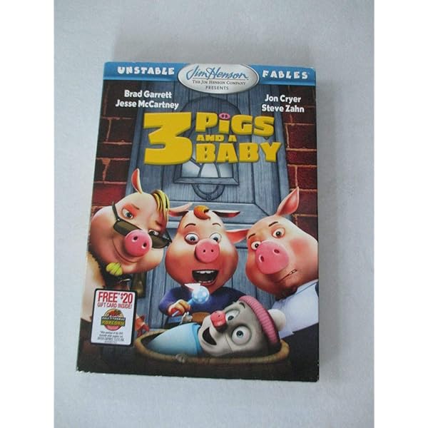 その他 Three Little Pigs &amp; Hercules [DVD] Hercules/The Three Little Pigs - Double Feature (DVD, 2003