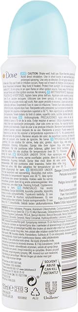Dove Cotton Soft Anti-Perspirant Deodorant Spray 150ml 48 Hour Protection view 6