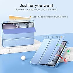 VIKESI Case for iPad Air 11 inch 2024, iPad Air 6th
