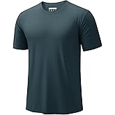TACVASEN Men's Lightweight Athletic T-Shirts Quick Dry Workout Gym Tops Short Sleeve Running Tee Shirt Performance Activewear