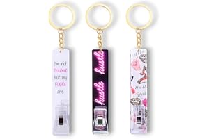 ANHBKAR 3PCS Credit Card Grabber for Long Nails Keychain, Card Puller Acrylic Material, Debit Card Grabber for Women Girls