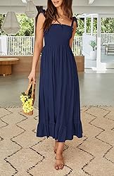 ZESICA Women's 2024 Summer Boho Spaghetti Strap