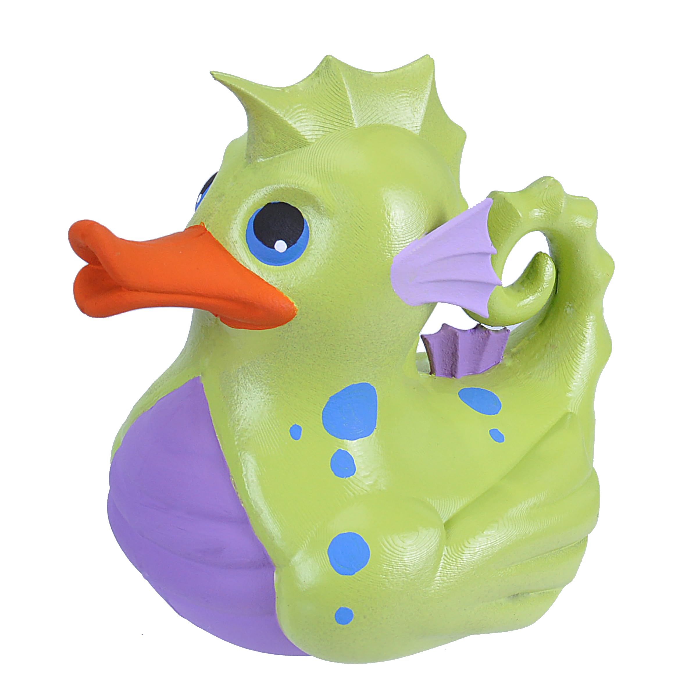 Wild Republic Rubber Duck, Seahorse Rubber Duck, Bath Toy, Gift Idea for Baby, Plastic Duck, Great Gift for Children and Adults, 10 cm