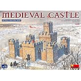 Miniart 1:72 Scale Medieval Castle Plastic Model Kit