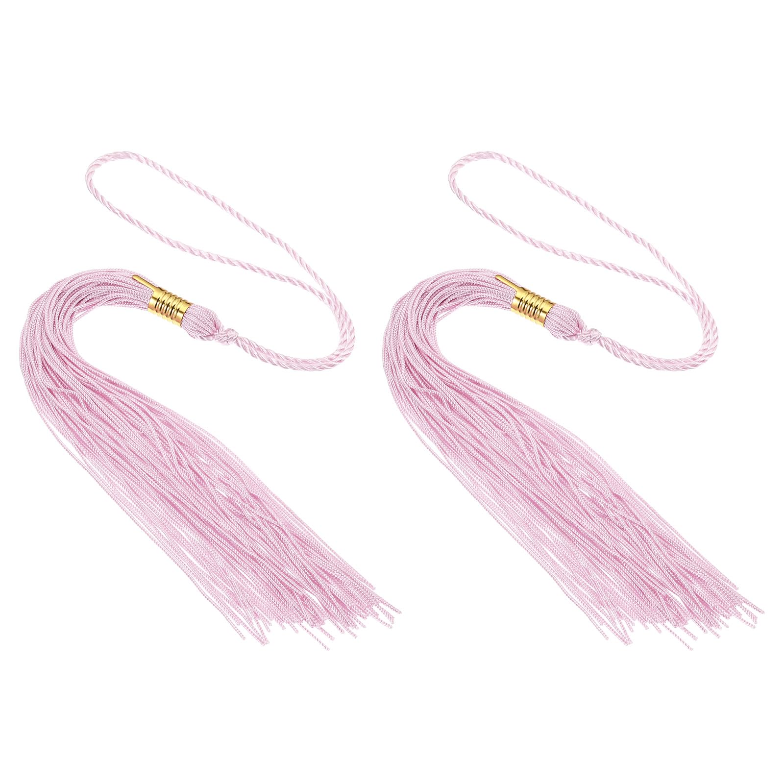 PATIKIL Tassel Graduation, 2 Pcs Graduation Cap Tassel for Graduation Cap Decorate Tassel Charm for Graduation Party Ceremonies Souvenir, Pink