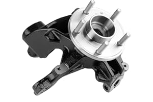 Kinwrdsn Front Right Steering Knuckle Fit for Focus 2012 2013 2014 2015 2016 2017 2018 2.0L FWD Right/Passenger Side Wheel Hub Bearing Steering Knuckle BR935006LK RH