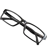 VisionGlobal Blue Light Blocking Glasses for Women/Men, Computer Reading Glasses, Anti Eyestrain