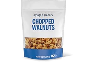 Amazon Brand - Happy Belly Chopped Walnut,16 oz