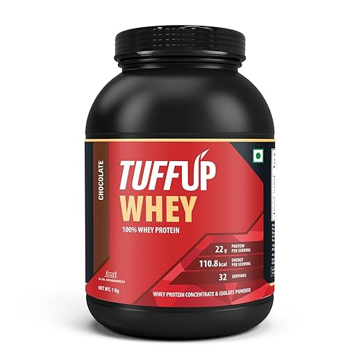 Tuff Up 100% Whey Protein - 1 kg (Chocolate)