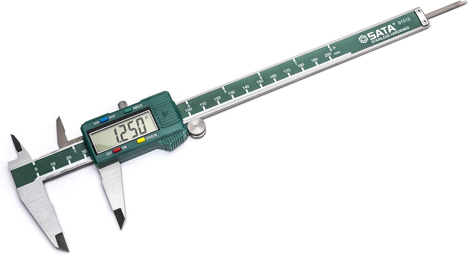 SATA 200MM Electronic Micrometer Caliper Professional Precision