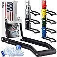 Mckay 16 Oz. Metal Can Crusher, Can Crusher Wall Mounted, Can Crushers for Recycling Wall-Mounted Smasher for Aluminum Seltzer, Soda, Beer Cans and Bottles, Gadgets for Home - American Flag