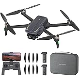 Ameta S20 Pro GPS Drones with Camera for Adults 4K, Gift for Beginners | GPS Positioning,50 Min Flight,IMX258 Sensor,FPV-capable,Brushless Motor,Follow Me,Circle Fly,Auto Return,Find Your Drone