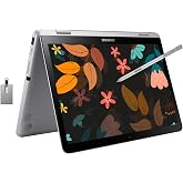 Samsung Chromebook Plus V2 2-in-1 12.2" WUXGA LED Touchscreen Laptop, Intel Celeron 3965Y, 4GB RAM, 64GB eMMC, 2 Cameras, Stylus Pen, Island-Type KB, Wi-Fi 5, Chrome OS, Silver(Renewed)
