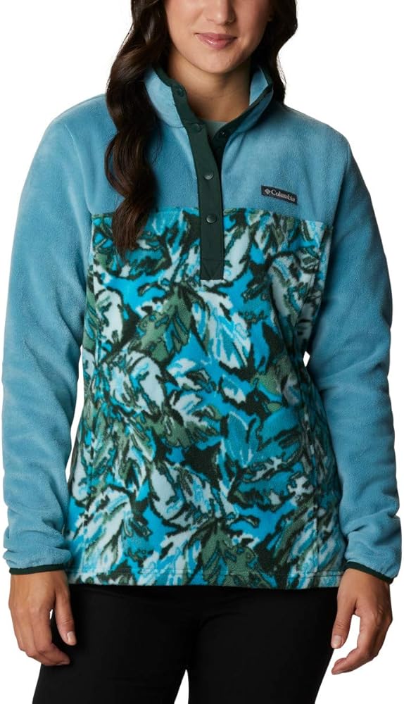 columbia women's benton springs half zip fleece pullover