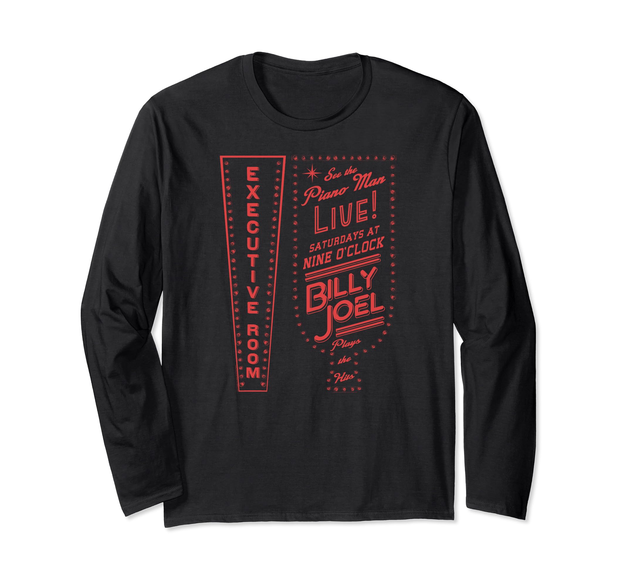 Billy Joel - Executive Room Long Sleeve T-Shirt