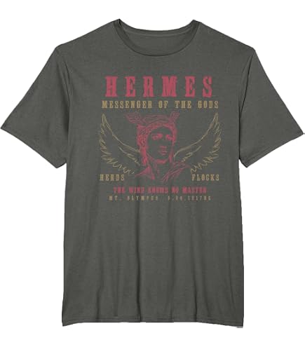 Amazon.com: Hermes God T-Shirt Vintage Retro Style Gift T-Shirt
