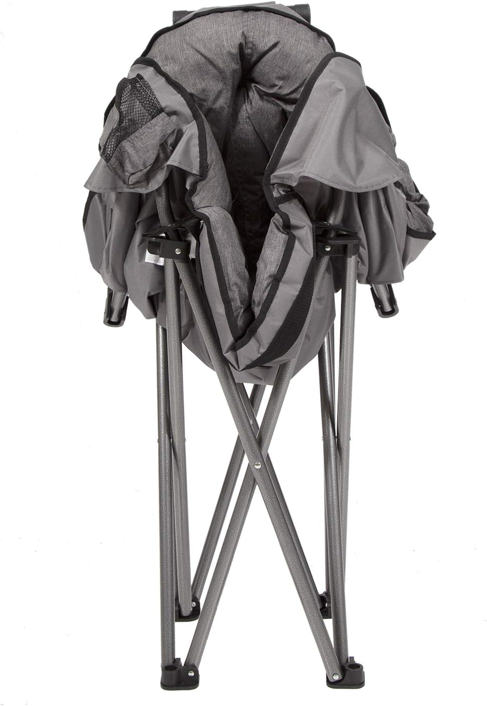 folding padded chaise lounge on Patio Seating Macsports C932s 129 Padded Cushion Outdoor Folding Lounge Patio Club Chair Gray Chairs