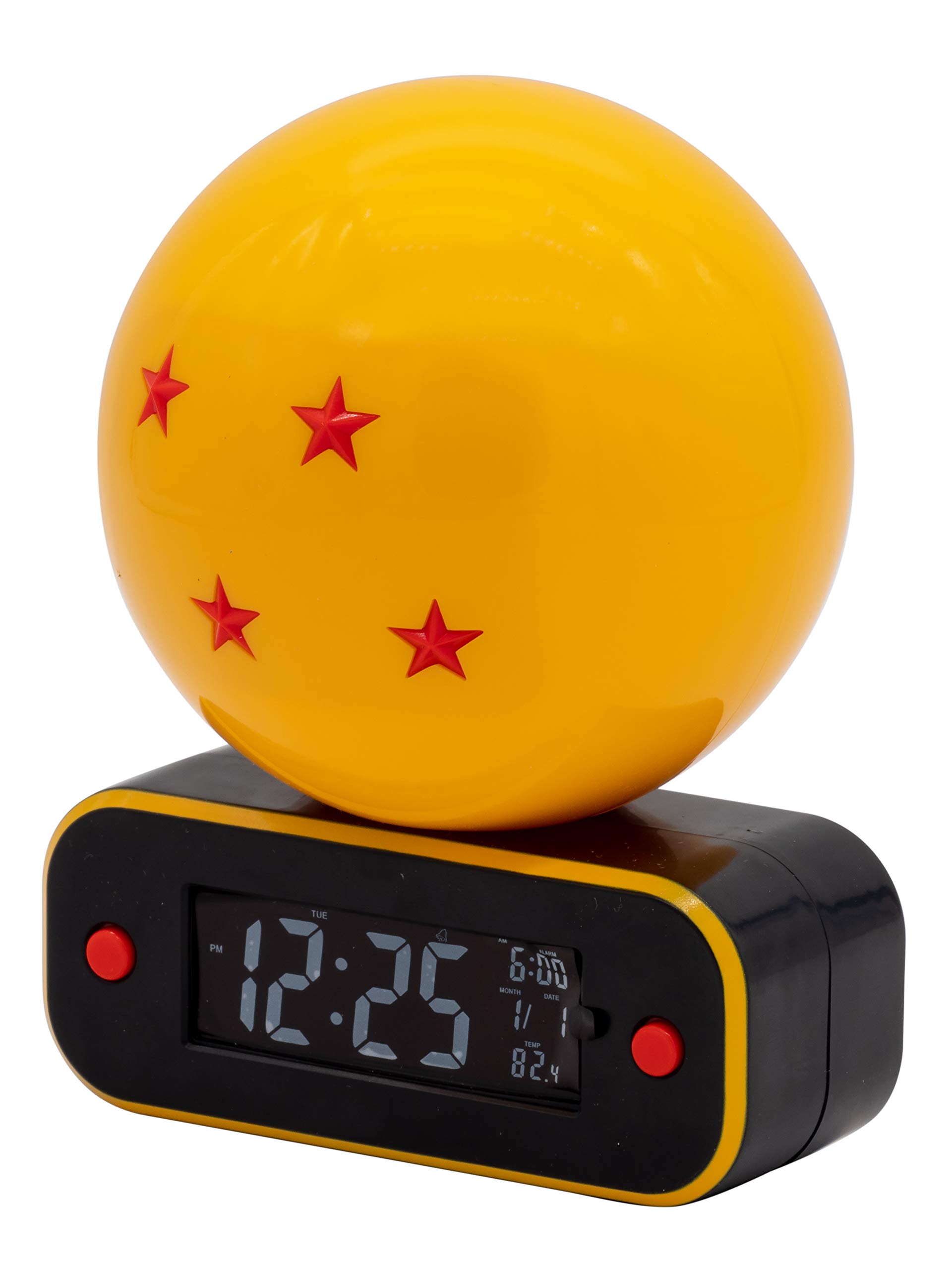 Teknofun Speaker and Digital Alarm Clock – Dragon Ball Z Yellow/Red/Black - Usb - 3xAAA