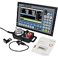 CNCTOPBAOS 4 Axis Milling Machine CNC Controller,1000KHz Offline Standalone PLC,DDCS Expert Motion Control System with MPG Handwheel for CNC Router/Lathe/Engraving Machine/Servo/Stepper Motor
