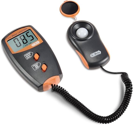 Dr.Meter LX1010BS with lcd display Digital Illuminance/Light Meter 0 100,000 Lux Luxmeter