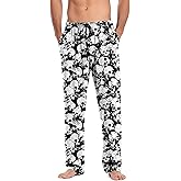 Panning Mens Pajama Pants Sleep Lounge Bottoms Soft Comfy Pj Pant Sleepwear with Pockets
