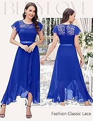 BeryLove Homecoming Dresses for Teens Wedding Guest