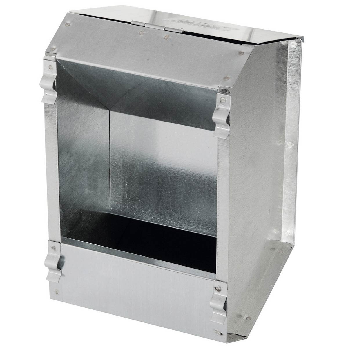 Kerbl Rabbit Feeder Galvanized Feed Area, 2200 ml