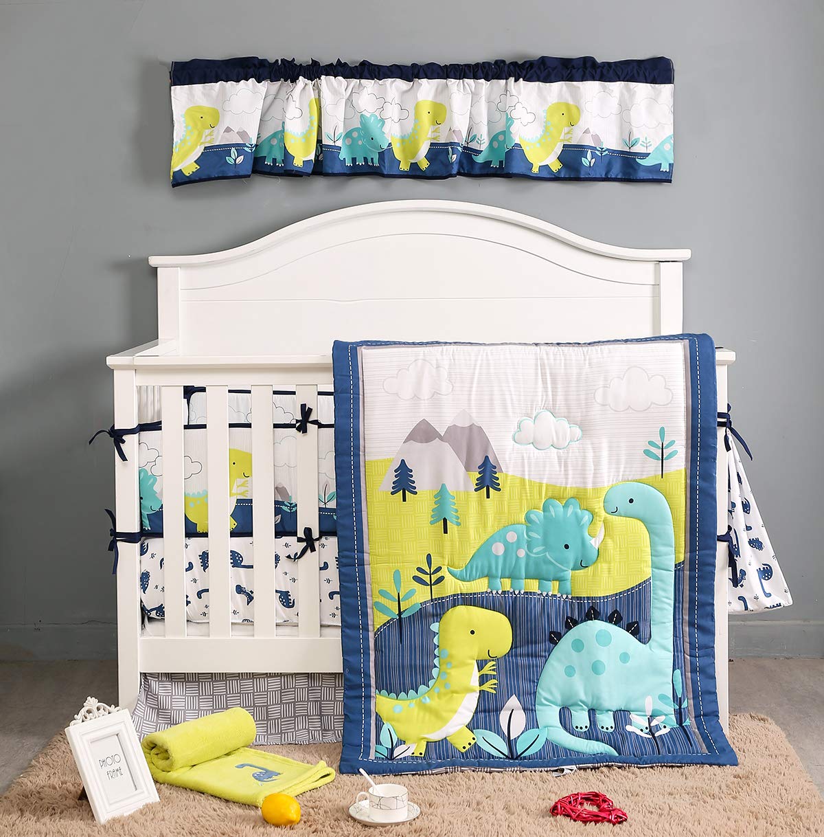dinosaur crib bedding amazon