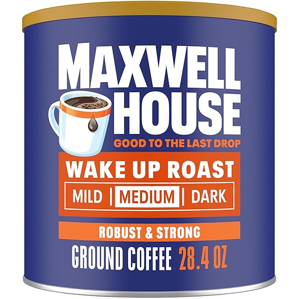 MAXWELL HOUSE 28.4OZ GROUND COFFEE MEDIUM WAKE UP ROAST