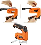 Anesty Cordless Staple Gun 2in1 Electric Stapler Nailer with 2000 Nails/Staples view 4
