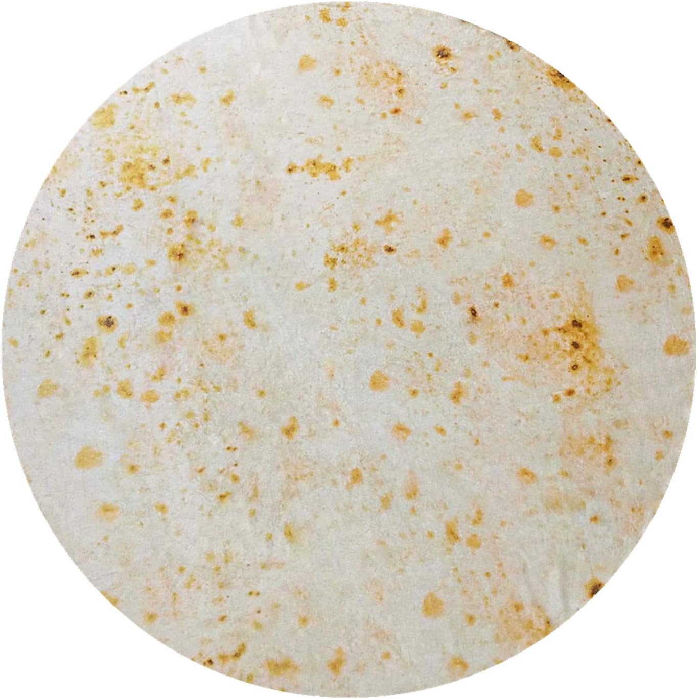 Waitu Burritos Tortilla Blanket for Adult and Kids, Flour