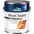 TotalBoat Wood Sealer - Marine Grade Sanding Sealer and Pre Varnish Primer for Boats and Wood (Gallon)