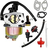 Anxingo 591154 592447 Carburetor Carb Kit Replacement for B&S 595785 Snow Thrower 13A132 13A135 13A136 13A137 13D132 13D135 1