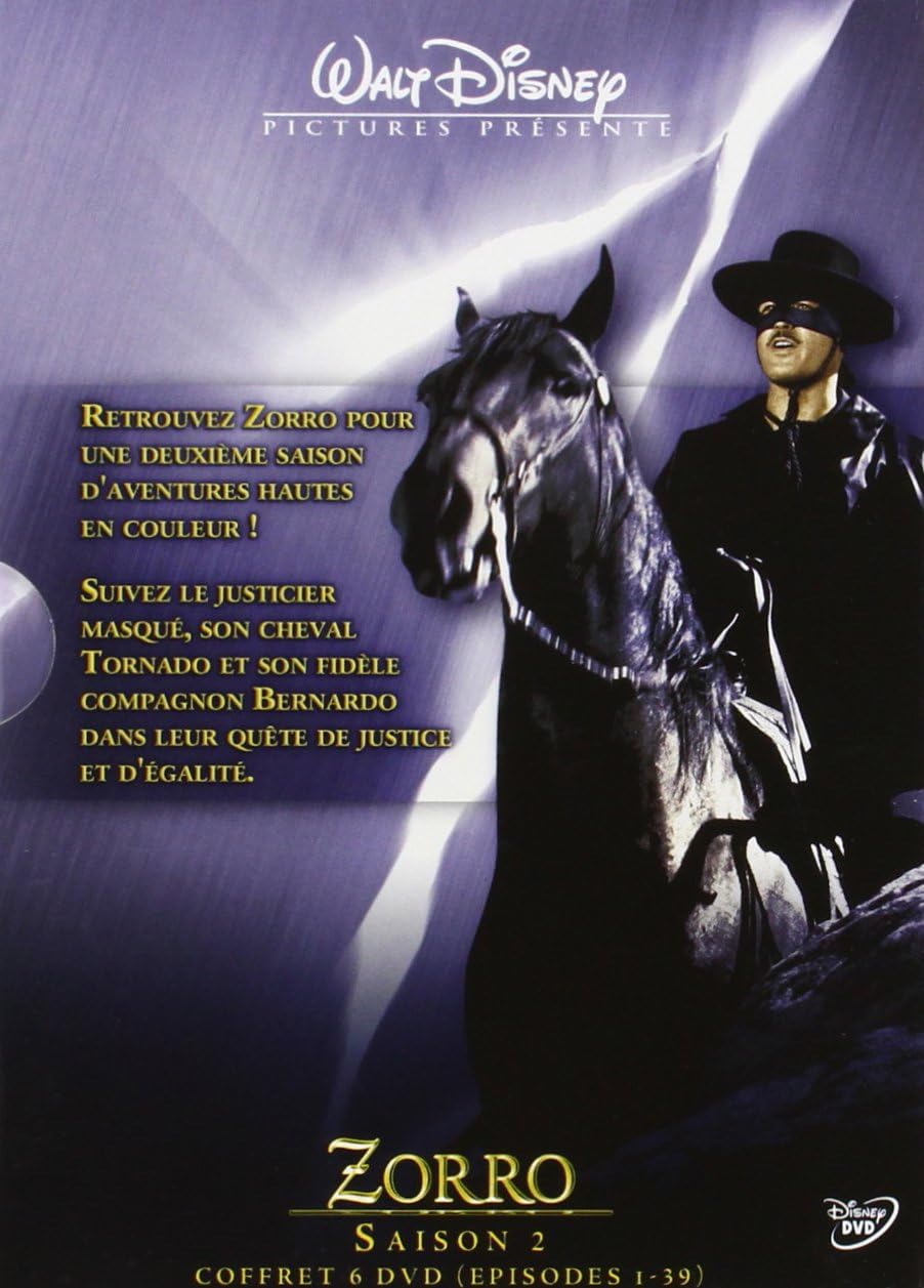 Zorro Saison 2 Dvd Blu Ray Amazon Fr