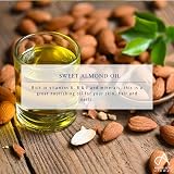 Absolute Aromas Sweet Almond Oil 500ml Pure Carrier Oil Vegan Cruelty-Free view 6