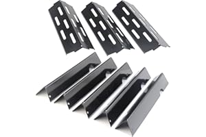 Plowo Grill Flavorizer Bars for 66032 66795 66040 Weber Genesis II E-310, II E-315, II E-330, II E-335, II S-310, II S-335, Genesis II LX S/E-340, Heat Deflectors Gas Replacement Parts Accessories