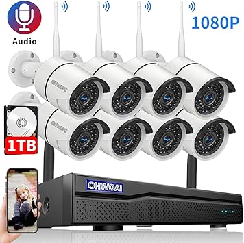 Best Nvr System 2021 Amazon.com: OHWOAI 【2020 Update.Audio】 Security Camera System 
