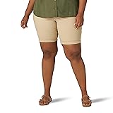 Lee Women's Plus Size Legendary 9" Chino Bermuda