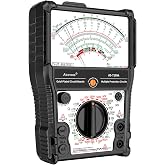 Analog Multimeter AS-7199A, Pointer Multimeter, AC DC Volt 2500V, DC Current 10A, Rx 100K, Batt Tester, Diode/LED Testing, Remote Control Detection, 11 Function, 24 Range