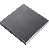 HimaPro Hardened Steel Bench Block, Flat Anvil, 4" x 4" x 1/2" | For Jewelry Making, Metal Stamping and Metalworking, Smooth Polished Faces