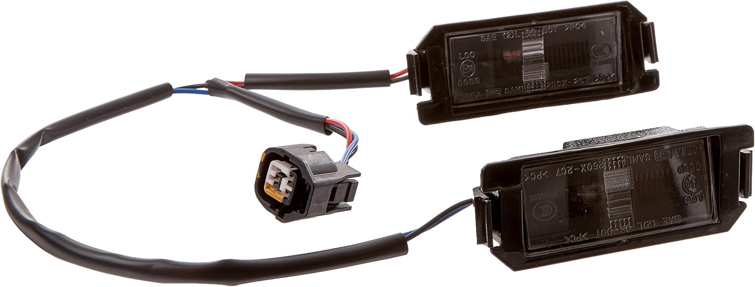kia ceed license plate light