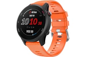 MYSNBKN Compatible with Garmin Vivoactive 4 Band,22mm Quick Release Soft Silicone Watch Band for Garmin forerunner255/255 music/Garmin Venu 2/Garmin Vivoactive 4/Polar Vantage M Smartwatch
