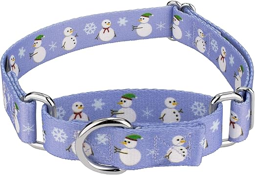 christmas martingale dog collars