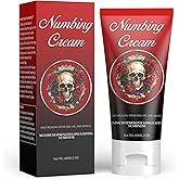 Numbing Cream, Maximum Strength Long Topical Skin Numbing Cream Lasting with Emu Oil and Arnica 60ml