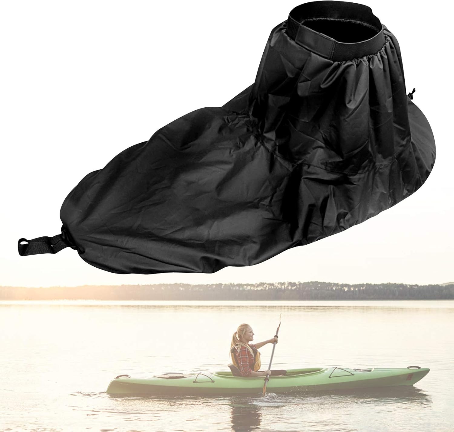 Yosoo Health Gear Kayak Spray Skirt, Universal Waterproof Canoe Skirt