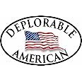 ION Graphics Deplorable American Flag Decal Window Bumper Sticker Political Trump