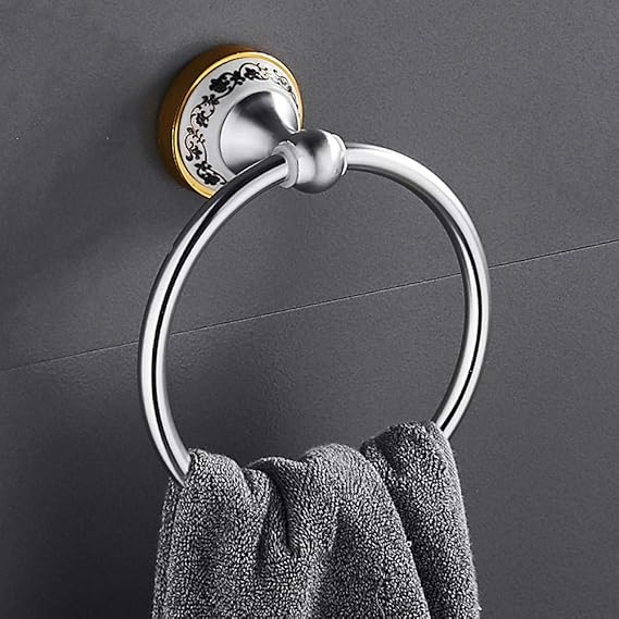 Toalla De Cocina, Baño De Aluminio, Toallero Anillo De Toalla Toallero