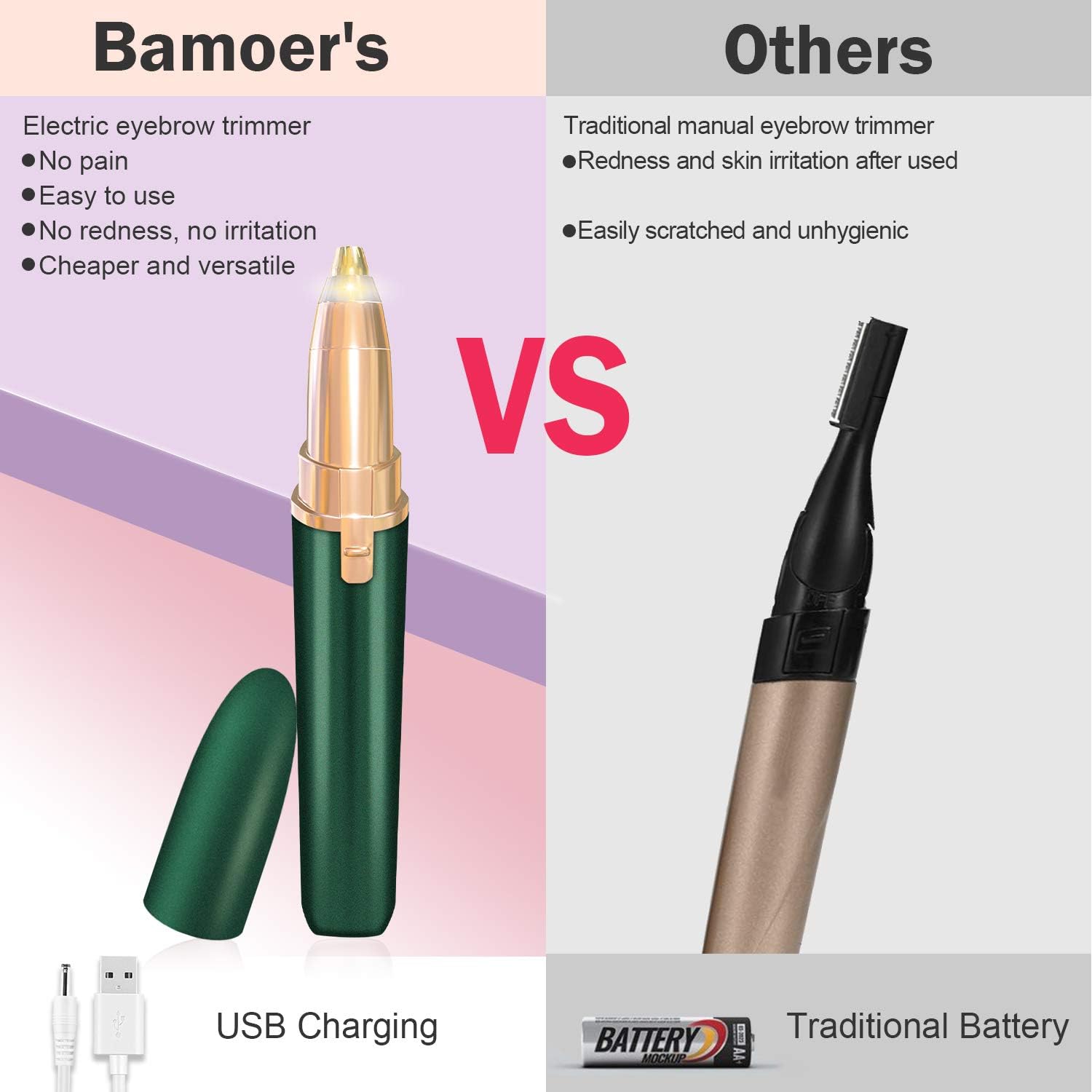 bamoer eyebrow trimmer