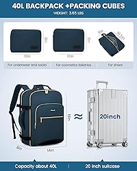 LOVEVOOK Travel Backpack for Women Men as Personal